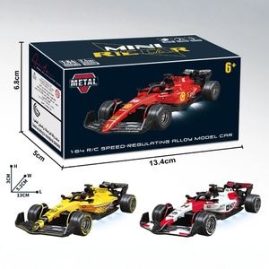 รถของเล่น F1 รถแข่งสูตร 1 บังคับวิทยุ ผลิตจากโลหะผสม ของเล่นรถโลหะหล่อขึ้นรูป รถ F1 บังคับวิทยุขนาดเล็ก รุ่นยอดนิยม 1:64 2.4G ควบคุมผ่านแอพ - Product Image 2