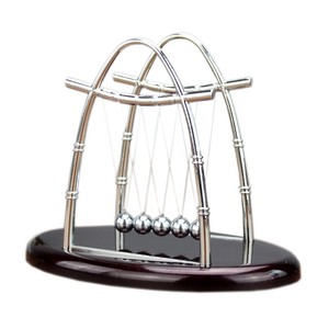 Mini Cuna de Newton, Bola de Movimiento Perpetuo, Decoración de Escritorio, Equipo de Oficina, Regalo de Cumpleaños, Diseño Moderno, Bola de Acero Inoxidable - Product Image 5