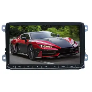 9 inç 2 Din multimedya Autoradio navigasyon için VW evrensel Android araba radyo araç Dvd oynatıcı oynatıcı Stereo