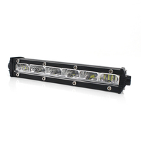 Barre lumineuse LED pour voiture 7'' 6000k, faisceau spot, éclairage de travail automobile pour ATV, SUV, 4x4, conduite tout-terrain, barre lumineuse LED de travail