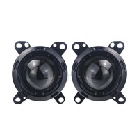 GOODZOOM Phare antibrouillard LED 3 pouces avec lentille de projecteur 6000K, projecteur de feux antibrouillard 3,0 pouces, feux de conduite LED pour camions et voitures