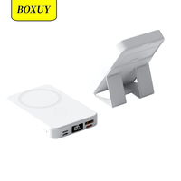Petit mini portable magnétique sans fil avec support d'affichage pliable 10000 Mah chargeur 22.5w Pd 20W batterie externe à charge rapide
