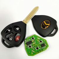 X-Horse Vvdi2 Xkto02en clé à distance universelle filaire pour T-Oyota Style F-Lat 4 boutons Vvdi Vvdi2 clé outil