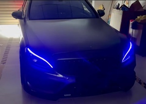 Placa de módulo <span class=keywords><strong>LED</strong></span> ámbar amarillo rojo verde luces de circulación diurna para Mercedes Benz Clase C W205 C217 GLA180 GLA200 C300 C350e 12V - Product Image 4