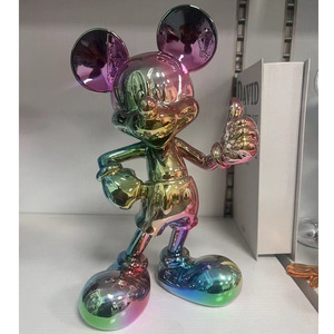 Nuovi Ornamenti Artigianali in Resina di <span class=keywords><strong>Topolino</strong></span> Campioni di Vendite Espositore Creativo a Cartone Animato di Benvenuto Decorazioni per la Casa <span class=keywords><strong>da</strong></span> Produttori Diretti - Product Image 2