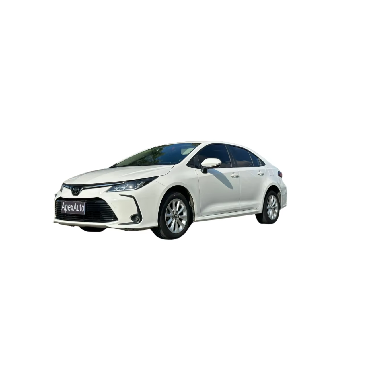 2021 для Toyota Corolla, седан, 1,2 т, гибридный топливный автоматический турбомотор, кожаная левая передача, с большим пробегом, металлическая стойка на крышу сзади