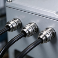 Connecteur fileté étanche en acier inoxydable 304 résistant à la corrosion, antidéflagrant, grade WF1 WF2, IP66