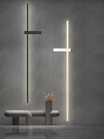 JACKSUN Escalier Linéaire LED Fer Applique Couloir Éclairage Intérieur Chevet Chambre Salon Luminaires
