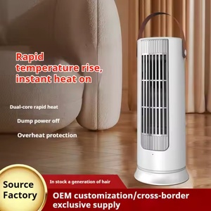 Wholesale 1000W Portable Electric <b>Fan</b> Heater Silent Energy Saving Fast Heating PTC Ceramic <b>Remote</b> <b>Controlled</b> for Home Living - Product Image 6