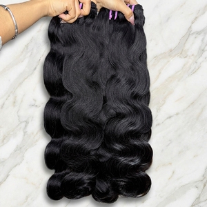 Lots de Cheveux Humains Bruts Brésiliens Lisses Grade 12A en Gros, 26 Pouces, 100% Cheveux Vierges à Cuticules Entièrement Alignées, Double Trame Faite à la Machine - Product Image 3