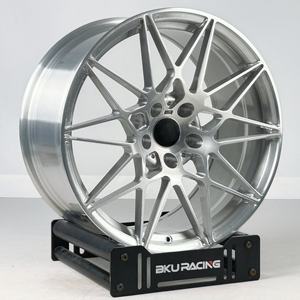 Rines Deportivos Forjados de Aleación Bku de 5 Orificios para <span class=keywords><strong>BMW</strong></span> F30 F10 E90 E92 <span class=keywords><strong>E46</strong></span> F20 de <span class=keywords><strong>18</strong></span> 19 20 Pulgadas 8J 9J 5x120 - Product Image 1