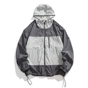 Veste en toile extérieure haut de gamme pour l'alpinisme décontracté manteau à capuche ample fermeture à glissière Joker Couple respirant Design de mode - Product Image 3