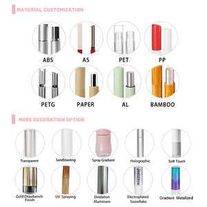 Prêt Stock Logo Personnalisé Lèvre Joue Blush Ombre À Paupières Ombre À Paupières Tube Lisse Hydratant Double Extrémité Bâton De Maquillage En Plastique - Product Image 5