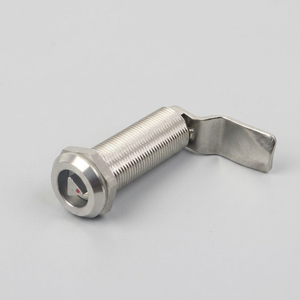 Adjustable Quarter Turn Cam <b>Lock</b> Stainless Steel Tubular & Triangular <b>Key</b> Cylinder <b>Lock</b> for Tool Boxes and Power Distribution - Product Image 1