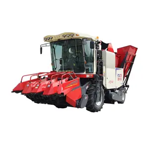 4 Baris Jagung Harvester Jagung Combine Harvester dengan Mengupas dan Memotong Sistem Combine Harvester untuk Telinga Jagung