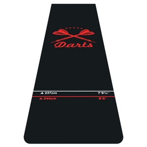 Custom Logo Dart <b>Mat</b> Anti-Skid Rubber Backing Tournament Standard Darts Accessory - Product Image 2