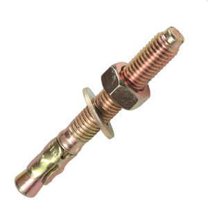 Vis en acier au carbone préemballées et chevilles d'ancrage de 6 mm de diamètre - Product Image 1