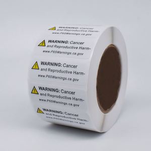 Étiquettes en rouleau personnalisées avec logo imprimé à l'écran, imperméables, en BOPP argenté transparent, autocollantes, gaufrées en feuille d'or, pour cosmétiques - Product Image 4