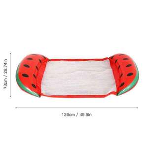 Colchoneta Flotante Inflable <span class=keywords><strong>de</strong></span> PVC con Diseño <span class=keywords><strong>de</strong></span> Frutas para Piscina, para Adultos, 126x73cm, Capacidad <100kg, para Natación y Ocio - Product Image 3