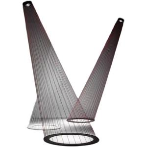 Lámpara Colgante Minimalista Italiana de Diseño Nórdico para Sala de Estar, Escalera, Escaparate, Galería de Arte, Sala de Exposiciones - Product Image 1