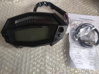 Sensor Tachometer Z1000, Pengukur Jam, Layar Digital, Velocimetro, Indikator Gigi Motor, Speedometer Motor