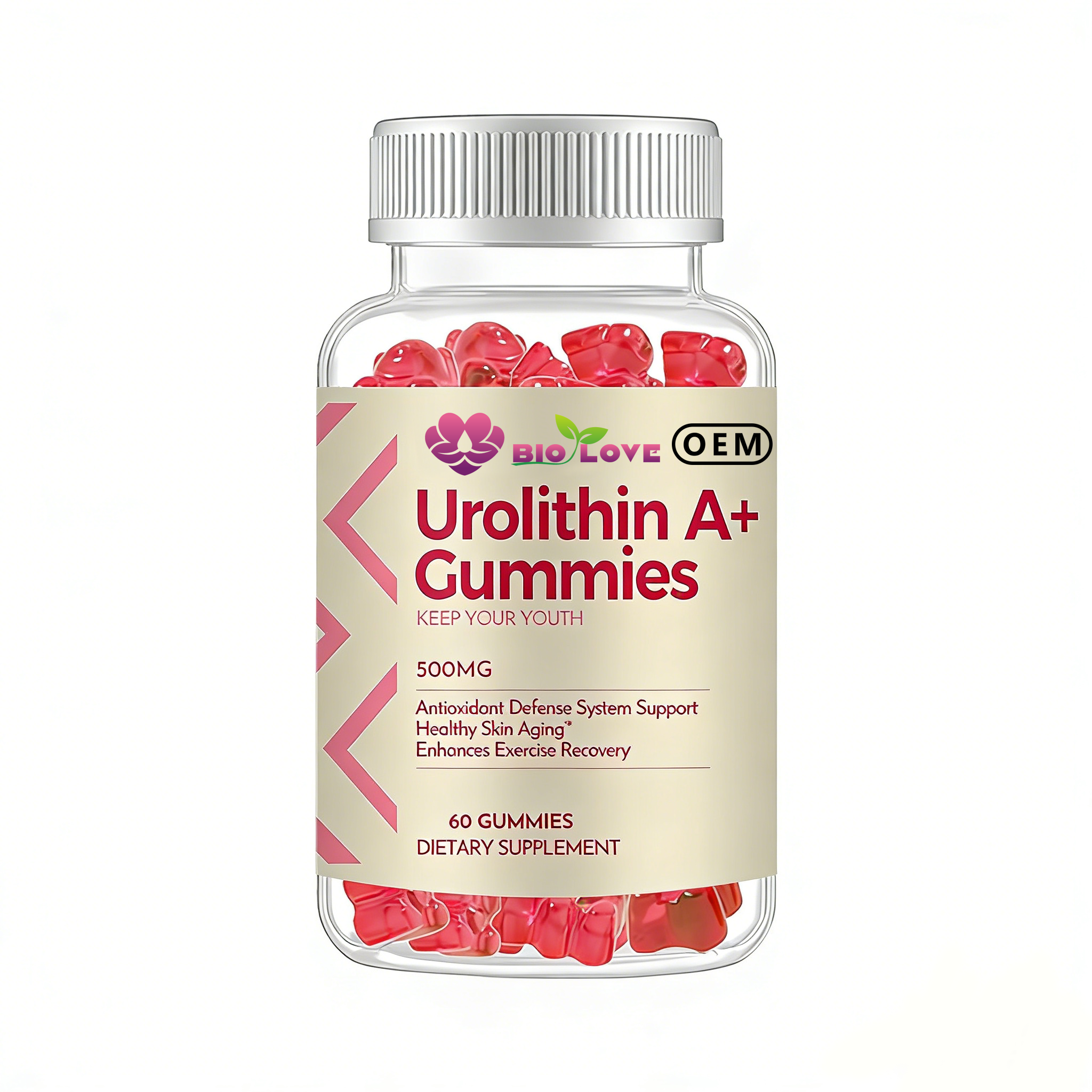 Energy Boosting Urolithin Gummies Sweet Sour Nourishing Oral Treats Plant Based Formula Body Vitality Daily Care Great Shape