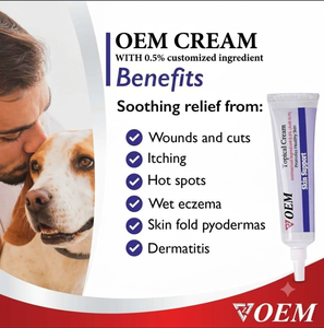 <span class=keywords><strong>Crème</strong></span> topique avec ingrédients personnalisés pour le soin de la peau, des oreilles et des yeux des chiens et des chats, soulagement des démangeaisons - Product Image 2
