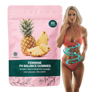개인 라벨 여성 PH 밸런스 구미 10 억 CFU 여성 프로바이오틱스 여성을위한 질 프로바이오틱스 구미 - Product Image 1