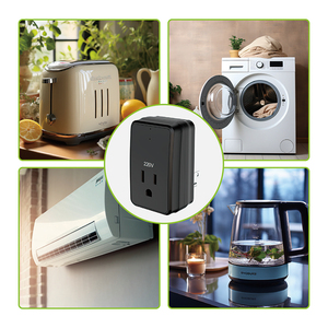 Protector de Sobretensión Todo en Uno 220V, Energía de Sobretensión 125J, Retardo de 3 Minutos para Protección de Refrigeradores, <span class=keywords><strong>TV</strong></span> y Aire Acondicionado en Panamá y Sudamérica - Product Image 4
