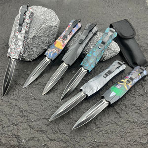 Couteau de poche pliable tactique de survie pour le camping en plein air avec brise-vitre, couteau utilitaire multifonctionnel pour le camping - Product Image 2