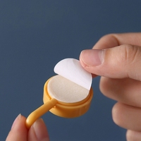 Crochets muraux autocollants imperméables sans perçage pour cuisine et salle de bain, lot de deux, pour petits espaces