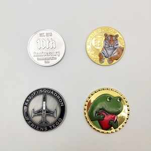 Fabbrica Custom scatola di metallo moneta produttore all'ingrosso di metallo antico preghiera teste di moneta o code monete - Product Image 3