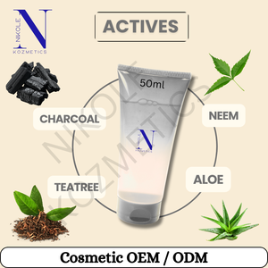 Solución de Cuidado Facial con Carbón Vegetal OEM/ODM, Desintoxicante y de Limpieza Profunda, con Extractos Naturales para Uso Diario - Product Image 2