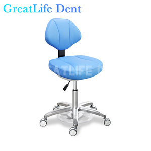 Greatlife Dent - Taburete Giratorio para Enfermera Dental, Multicolor Opcional, Silla Rodante para Dentista para Uso en Clínica - Product Image 1