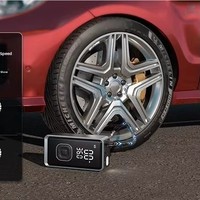 Nouveau gonfleur de pneu de voiture et de vélo Portable intelligent électrique ABS sans fil boîte numérique emballée