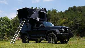 Remaco impermeabile Travelling Land Cruiser Hard Shell auto tetto tenda pieghevole per camion aperto tenda sul tetto per la vendita - Product Image 2