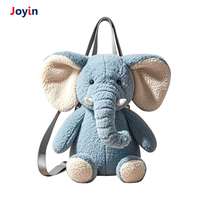 Sac à dos en peluche pour enfant, jouet animal koala éléphant, avec fonction de rangement, musique et oreilles mobiles, compagnon de voyage, cadeau