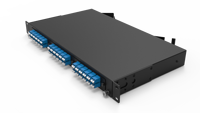 ODM OEM 36 72 96 Port ODF Fiber Optic Patch Panel Cold Steel 1U 19 Inci Rak Mount SC/LC Din Rail Drawer Slide Fiber Enclosure