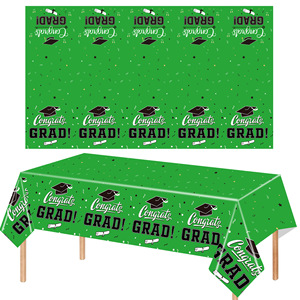 Green Graduation <b>Party</b> Decoration Set Class of 2026 Tablecloth Banner Balloons Photo <b>Backdrop</b> Disposable <b>Party</b> Supplies - Product Image 5