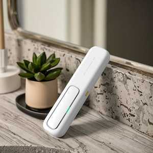 Travel UVC Toothbrush Sanitizer Warm Air Dryer Detachable ABS Case Smart Cover Type-C Charging Holder for Oral Care - Product Image 1