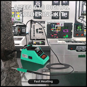 Stazione di Saldatura Digitale Portatile AIFEN A10 210 con Punta per Saldatore Piccola, Riscaldamento Rapido, Modalità Induzione Sleep, Controllo Temperatura al 5% - Product Image 6