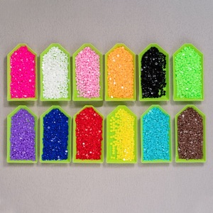 Pegamento de resina de gelatina de base plana de 2mm-6mm, color macarrón opaco NUEVO, con diamantes de imitación para bolsos, prendas de vestir, zapatos, vasos y manualidades DIY - Product Image 3