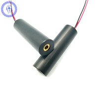 Module de diode laser rouge 12*40mm 650nm 5Mw 5V DC avec mise au point fixe