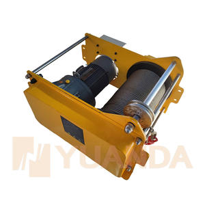 Winch tali kawat listrik tipe Eropa, kerekan listrik kecepatan tinggi 2 ton drum besar - Product Image 6