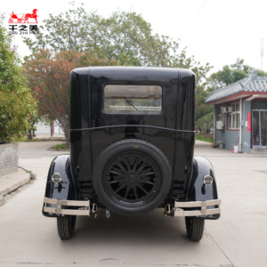 <span class=keywords><strong>Auto</strong></span> d'Epoca di Alta Qualità, <span class=keywords><strong>Auto</strong></span> Elettrica Classica Retrò Nera, <span class=keywords><strong>Auto</strong></span> Elettrica Vintage per Turismo, Vendita all'Ingrosso - Product Image 4