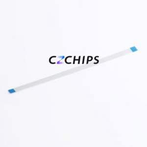 HX FFC-1.0-8P-200mm FFC Cable (Flexible Flat Cable) P=1mm Connector 8P 1mm 0.3mm Non-Inverting - Product Image 2