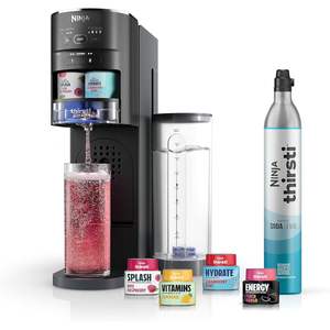 Système de fabrication de boissons gazeuses et non gazeuses Ninja Thirsti - Machine à eau gazeuse premium - Product Image 1