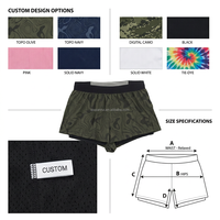 Shorts en maille personnalisés OEM ODM pour hommes, motif camouflage désertique, coupe décontractée, taille élastique, légers, style streetwear