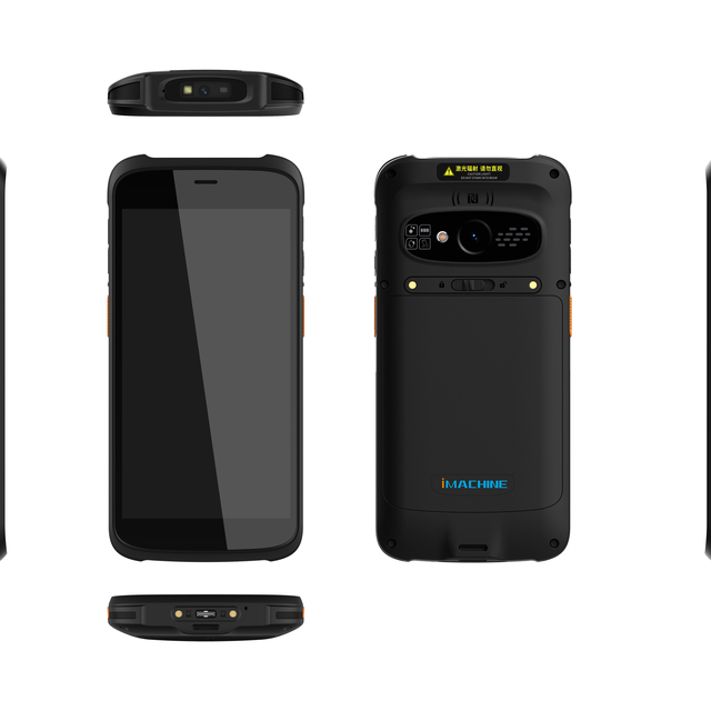Waterproof Industry Android Handheld Pos with 4G WIFI NFC RFID Reader Barcode Scanner for Logistic or Warehouse Inventory