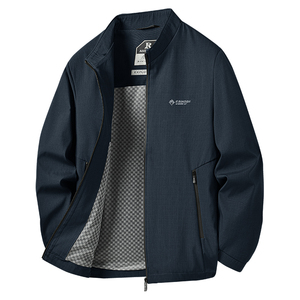 เสื้อแจ็คเก็ตผู้ชายแบบลำลองบางเบา สำหรับวัยกลางคน สวมใส่สบาย ระบายอากาศได้ดี แฟชั่นสำหรับฤดูหนาว กันลม เหมาะสำหรับกิจกรรมกลางแจ้ง ฤดูใบไม้ผลิ ฤดูใบไม้ร่วง รุ่นใหม่ - Product Image 5